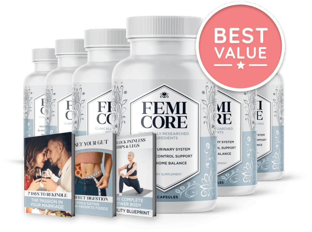 FemiCore 6-bottle best value package